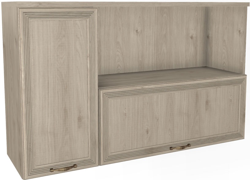 Фото Антресоль Карина АН-1027 в Крыму по цене 13 630 ₽ от производителя Лером, код товара 2000001641163, 2000001641170, 2000001641187, 2000001641194 шт Фото Антресоль Карина АН-1027 от производителя Лером в Крыму по цене 13 630 ₽