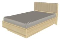 Фото krovati-nedorogie кровать двуспальная карина кр-1012 (см 140х200) с подъемным механизмом производитель Лером