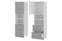 Кухня Бронкс пенал П-62 (белый, бетон,(Леко)) в Крыму от производителя в интернет магазине Планета Комфорта Кухня Бронкс пенал П-62 (белый, бетон,(Леко)) в Крыму от производителя