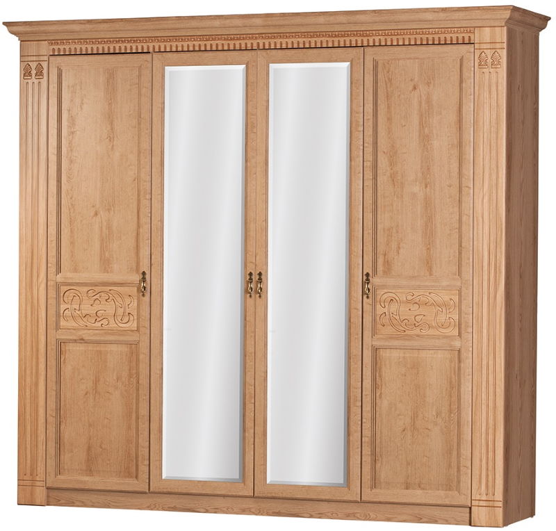 Фото Шкаф Лючия 203 (246) четырехдверный в Крыму по цене 82 310 ₽ от производителя Яна, код товара 2000001936085, 2000001936092, 2000001936108 шт Фото Шкаф Лючия 203 (246) четырехдверный от производителя Яна в Крыму по цене 82 310 ₽