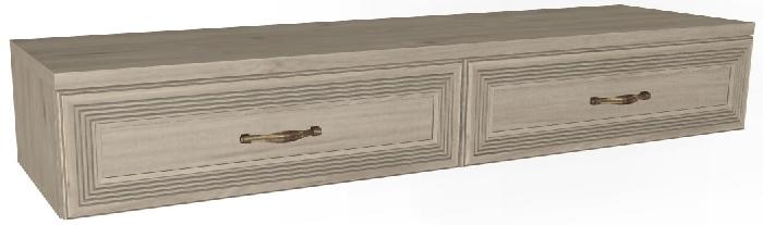 Антресоль Карина АН-1052 (гикори джексон светлый (Лером) ) Антресоль Карина АН-1052 (гикори джексон светлый (Лером) )