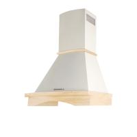 Вытяжка купольная Gretta (C) 60 (600х535хh895(1125)) (Материал Металл/Дерево , Цвет Бежевый/Неокрашено) в Крыму от производителя 