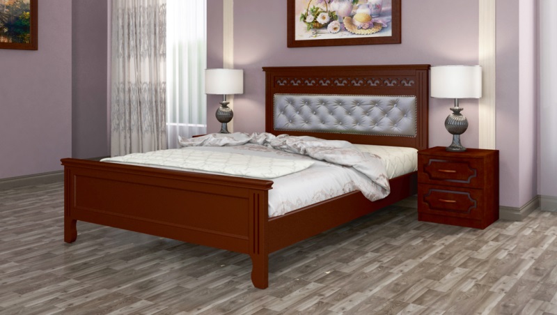 Фото Кровать двуспальная Грация (СМ 140х200) без основания с универсальными царгами в Крыму по цене 18 220 ₽ от производителя Браво-мебель, код товара 2000002599425, 2000002599432, 2000001597644, 2000001597651 шт Фото Кровать двуспальная Грация (СМ 140х200) без основания с универсальными царгами от производителя Браво-мебель в Крыму по цене 18 220 ₽