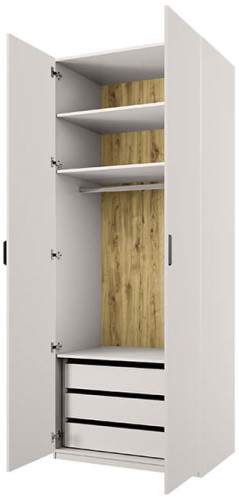 Фото Шкаф 2DG Z Модерн (Modern) (90) двухдверный в Крыму по цене 30 920 ₽ от производителя Анрэкс, код товара 2000002610755 шт Фото Шкаф 2DG Z Модерн (Modern) (90) двухдверный от производителя Анрэкс в Крыму по цене 30 920 ₽