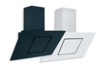 Вытяжка наклонная Camellia 190 (900х465хh880(1280)) (Материал Металл/Стекло , Цвет Черный/Черный) в Крыму от производителя 