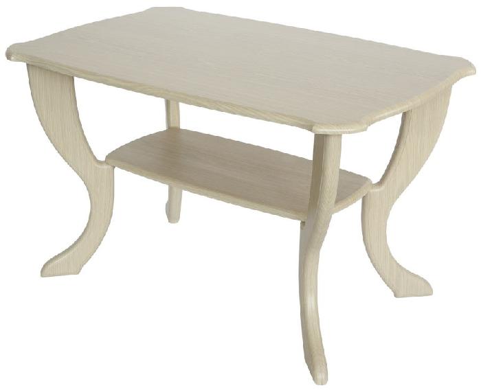 Стол журнальный Маэстро СЖ-01 (мдф, мдф-дуб беленый,  дуб беленый (Калифорния) )