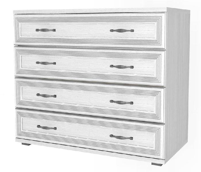 Комод Карина КМ-1001 (снежный ясень (Лером) ) Комод Карина КМ-1001 (снежный ясень (Лером) )