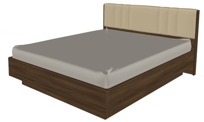 Кровать двуспальная Карина КР-1013 (СМ 160х200) с подъемным механизмом ( 160х200 , ЛДСП/МДФ , акация молдау , с подъемным мех. , с коробом , без матраса (Лером) ) Кровать двуспальная Карина КР-1013 (СМ 160х200) с подъемным механизмом ( 160х200 , ЛДСП/МДФ , акация молдау , с подъемным мех. , с коробом , без матраса (Лером) )