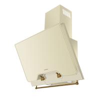 Вытяжка наклонная Retro Quadr 60 (600х470хh775(995)) (Материал Металл/Стекло , Цвет Черный/Черный) в Крыму от производителя 