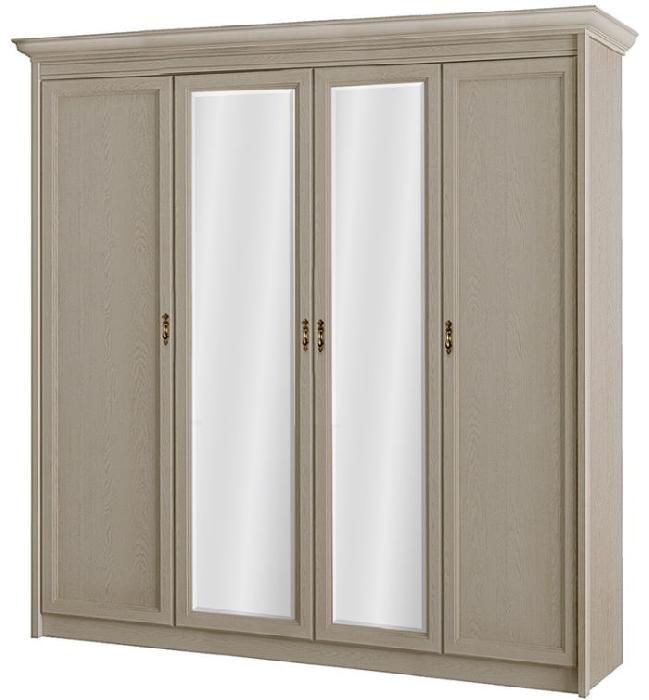 Шкаф Флоренция 657 (221) четырехдверный (дуб гарвард, дуб гарвард,(Яна))