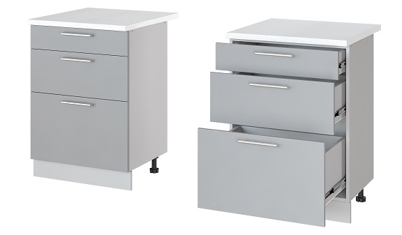 Фото Кухня Бронкс стол-рабочий Н-63 от производителя Леко в Крыму по цене 7 980 ₽