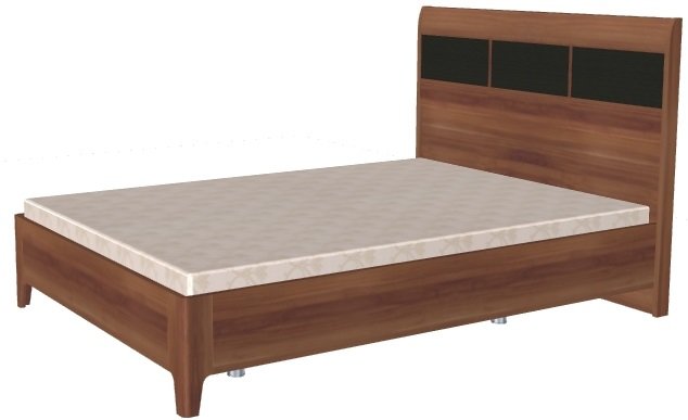 Кровать двуспальная Мелисса КР-2862 (СМ 140х200) с ламельным основанием ( 140х200 , ЛДСП/МДФ , слива валлис комбинированный , без подъемного мех. , без ящиков , без матраса (Лером) ) Кровать двуспальная Мелисса КР-2862 (СМ 140х200) с ламельным основанием ( 140х200 , ЛДСП/МДФ , слива валлис комбинированный , без подъемного мех. , без ящиков , без матраса (Лером) )