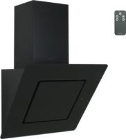 Вытяжка наклонная Camellia 160 (600х465хh880(1280)) (Материал Металл/Стекло , Цвет Черный/Черный) в Крыму от производителя 