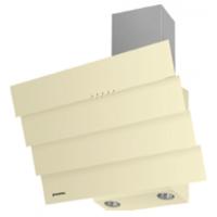 Вытяжка наклонная Cascada quart 60 (596х420хh713(878)) (Материал Металл/Стекло , Цвет Металлик/Черный) в Крыму от производителя 