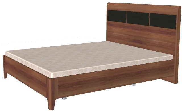 Кровать двуспальная Мелисса КР-2863 (СМ 160х200) с ламельным основанием ( 160х200 , ЛДСП/МДФ , слива валлис комбинированный , без подъемного мех. , без ящиков , без матраса (Лером) ) Кровать двуспальная Мелисса КР-2863 (СМ 160х200) с ламельным основанием ( 160х200 , ЛДСП/МДФ , слива валлис комбинированный , без подъемного мех. , без ящиков , без матраса (Лером) )