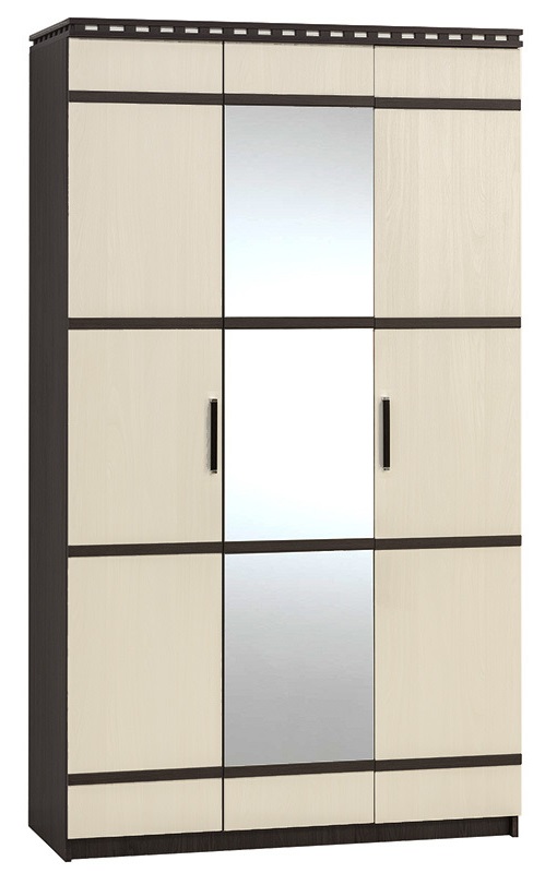 Фото Шкаф Ольга-13 (126) трехдверный  в Крыму по цене 18 040 ₽ от производителя Фант-мебель, код товара 2000001545805, 2000001545812 шт Фото Шкаф Ольга-13 (126) трехдверный  от производителя Фант-мебель в Крыму по цене 18 040 ₽