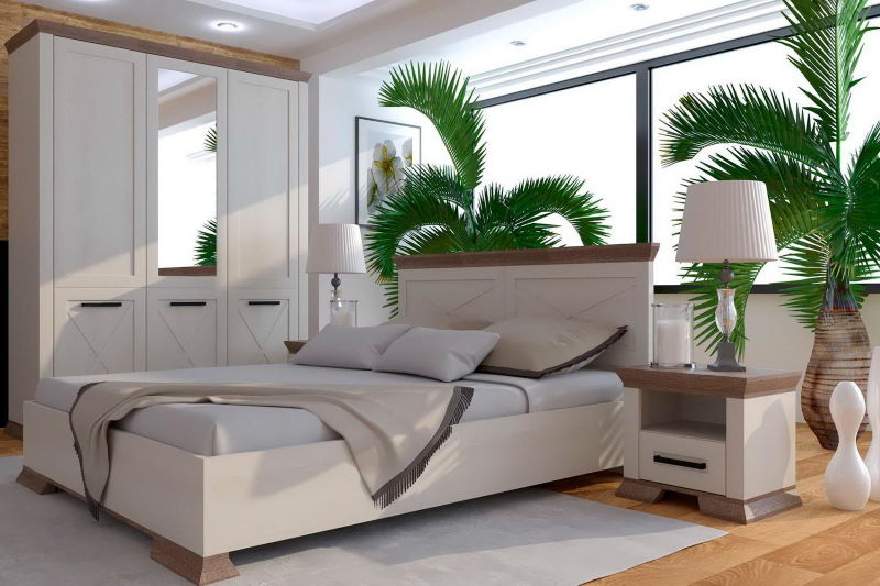 Фото Тумба прикроватная Marselle KOM1S от производителя Black Red White (БРВ) в Крыму по цене 11 900 ₽