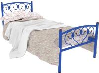 Кровать односпальная Ева Plus (СМ 90х200) трубка металл в интернет магазине Планета Комфорта Фото metallicheskie-krovati кровать односпальная ева plus (см 90х200) трубка металл производитель Милсон