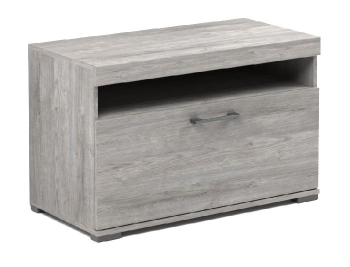 Тумба малая под ТВ Денвер Д-5 (риббек серый, риббек серый (СБК) ) Тумба малая под ТВ Денвер Д-5 (риббек серый, риббек серый (СБК) )