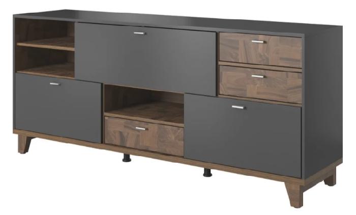 Комод-3K3S typ 28 Move (grey супермат-palazzo (Helvetia) ) Комод-3K3S typ 28 Move (grey супермат-palazzo (Helvetia) )