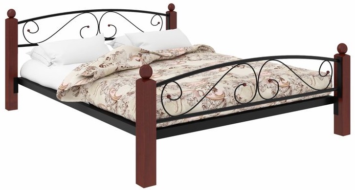 Фото Кровать двуспальная Вероника Lux Plus (СМ 180х200) трубка металл в Крыму по цене 21 500 ₽ от производителя Милсон, код товара 2000002046295, 2000002046301, 2000002046318, 2000002046325, 2000002046332, 2000002046349, 2000002046356 шт Фото Кровать двуспальная Вероника Lux Plus (СМ 180х200) трубка металл от производителя Милсон в Крыму по цене 21 500 ₽