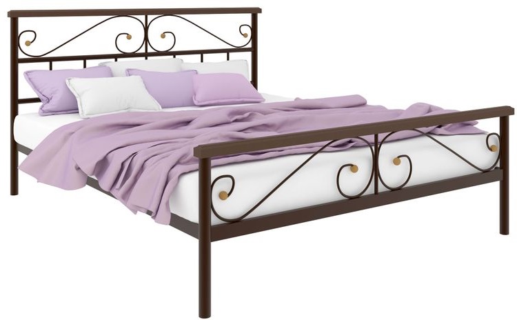 Фото Кровать односпальная Эсмеральда Plus (СМ 120х200) трубка металл в Крыму по цене 14 890 ₽ от производителя Милсон, код товара 2000002061182, 2000002061199, 2000002061205, 2000002061212, 2000002061229, 2000002061236, 2000002061243 шт Фото Кровать односпальная Эсмеральда Plus (СМ 120х200) трубка металл от производителя Милсон в Крыму по цене 14 890 ₽