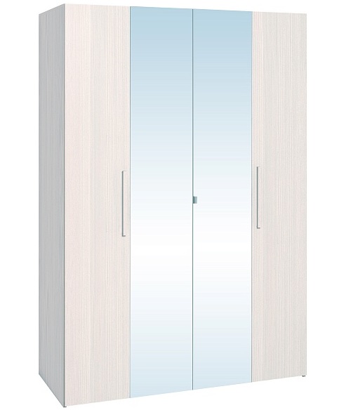 Шкаф Bauhaus-9 (160) четырехдверный (бодега светлый, бодега светлый,(Глазов))