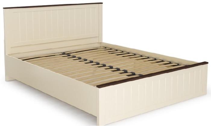 Кровать двуспальная Прованс 37.25-01 (СМ 140х200) с подъемным механизмом ( 140х200 , ЛДСП , бежевый-дуб кальяри , с подъемным мех. , с коробом , без матраса (Олмеко) ) Кровать двуспальная Прованс 37.25-01 (СМ 140х200) с подъемным механизмом ( 140х200 , ЛДСП , бежевый-дуб кальяри , с подъемным мех. , с коробом , без матраса (Олмеко) )