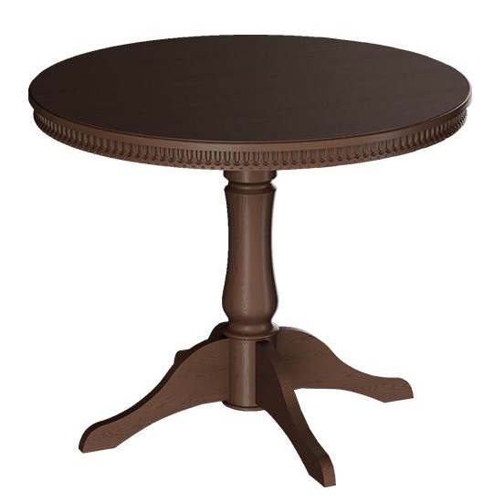 Стол обеденный Орландо Т1  (№4 массив дерева, мдф шпон-орех темный,  орех темный (ТриЯ) ) Стол обеденный Орландо Т1  (№4 массив дерева, мдф шпон-орех темный,  орех темный (ТриЯ) )