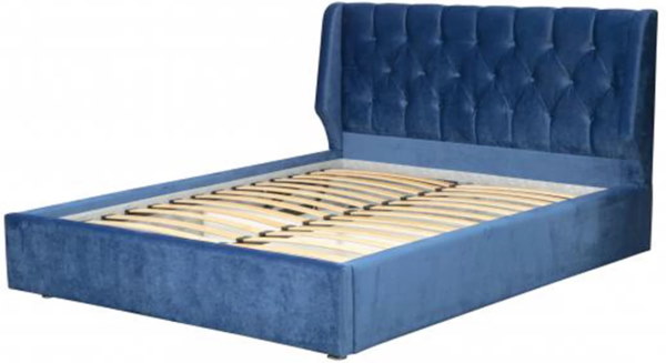 Кровать двуспальная Дионис (160х200) с подъемным механизмом ( 160х200 , ЛДСП/ткань , блю , с подъемным мех. , с коробом , без матраса (Олмеко) ) Кровать двуспальная Дионис (160х200) с подъемным механизмом ( 160х200 , ЛДСП/ткань , блю , с подъемным мех. , с коробом , без матраса (Олмеко) )