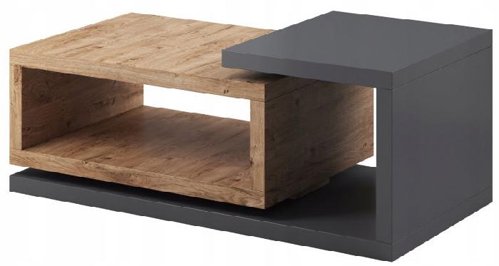 Столик журнальный typ 97 Bota (лдсп, лдсп-антрацит-дуб ribbec,  антрацит (Helvetia) ) Столик журнальный typ 97 Bota (лдсп, лдсп-антрацит-дуб ribbec,  антрацит (Helvetia) )