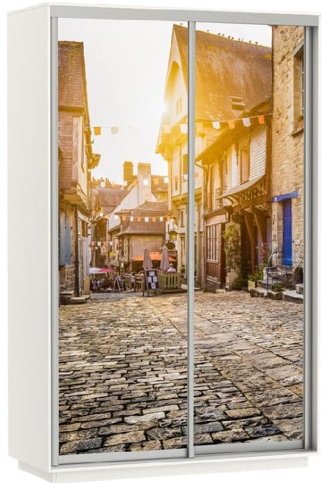 Шкаф-купе Экспресс Дуо Фото (1,2х0,6х2,2 - 2 двери) (Материал дверей:лдсп, цвет дверей:фотопечать улица, цвет каркаса:белый снег (Мебельная компания Е1) ) Шкаф-купе Экспресс Дуо Фото (1,2х0,6х2,2 - 2 двери) (Материал дверей:лдсп, цвет дверей:фотопечать улица, цвет каркаса:белый снег (Мебельная компания Е1) )