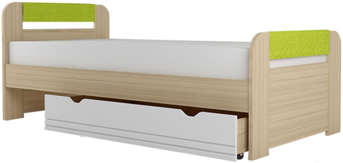 Фото Кровать односпальная Стиль 900.3 (СМ 90х200) с основанием  от производителя Аквилон в Крыму по цене 13 170 ₽