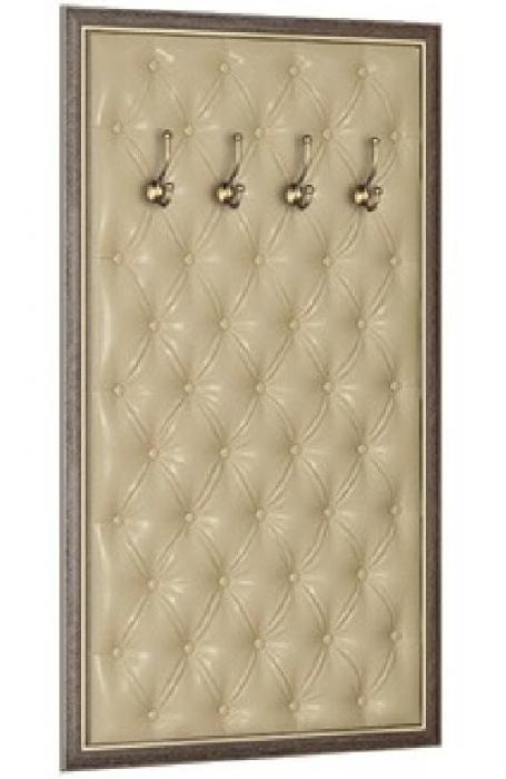 Панель большой вешалки Виктория мягкая (орех , орех (Мебель Маркет) ) Панель большой вешалки Виктория мягкая (орех , орех (Мебель Маркет) )