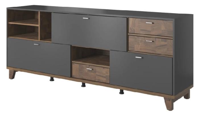 Комод-3K3S typ 47 Move (grey супермат-palazzo (Helvetia) ) Комод-3K3S typ 47 Move (grey супермат-palazzo (Helvetia) )