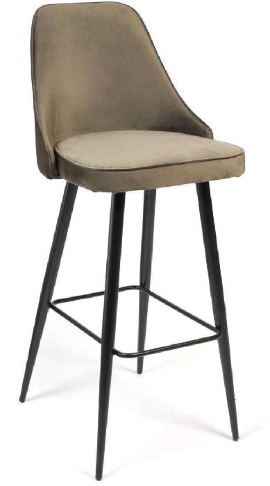 Стул барный Киш (Kish) (mod 714) ( Обивка стула:ткань, черный, темно-серый barkhat 14 (Tetchair) ) Стул барный Киш (Kish) (mod 714) ( Обивка стула:ткань, черный, темно-серый barkhat 14 (Tetchair) )