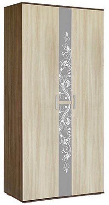 Шкаф Алегро (90) двухдверный (ясень шимо темный, ясень шимо светлый,(Мебель Маркет)) Шкаф Алегро (90) двухдверный (ясень шимо темный, ясень шимо светлый,(Мебель Маркет))